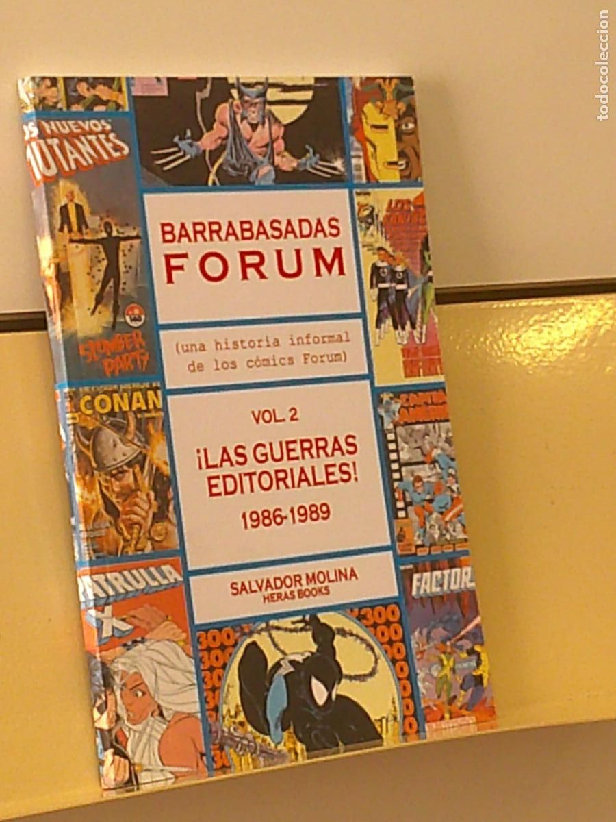 C&oacute;mics: BARRABASADAS FORUM: VOL. 2 &iexcl;LAS GUERRAS EDITORIALES! (1986-1989) SALVADOR MOLINA - HERAS BOOKS