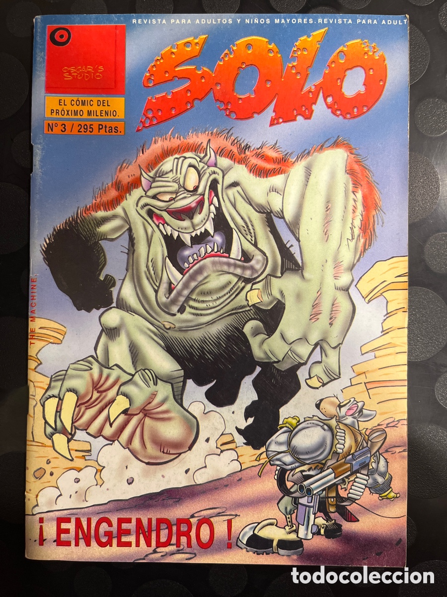 C&oacute;mics: SOLO N.3 EL C&Oacute;MIC DEL PR&Oacute;XIMO MILENIO OSCAR&rsquo;S STUDIO