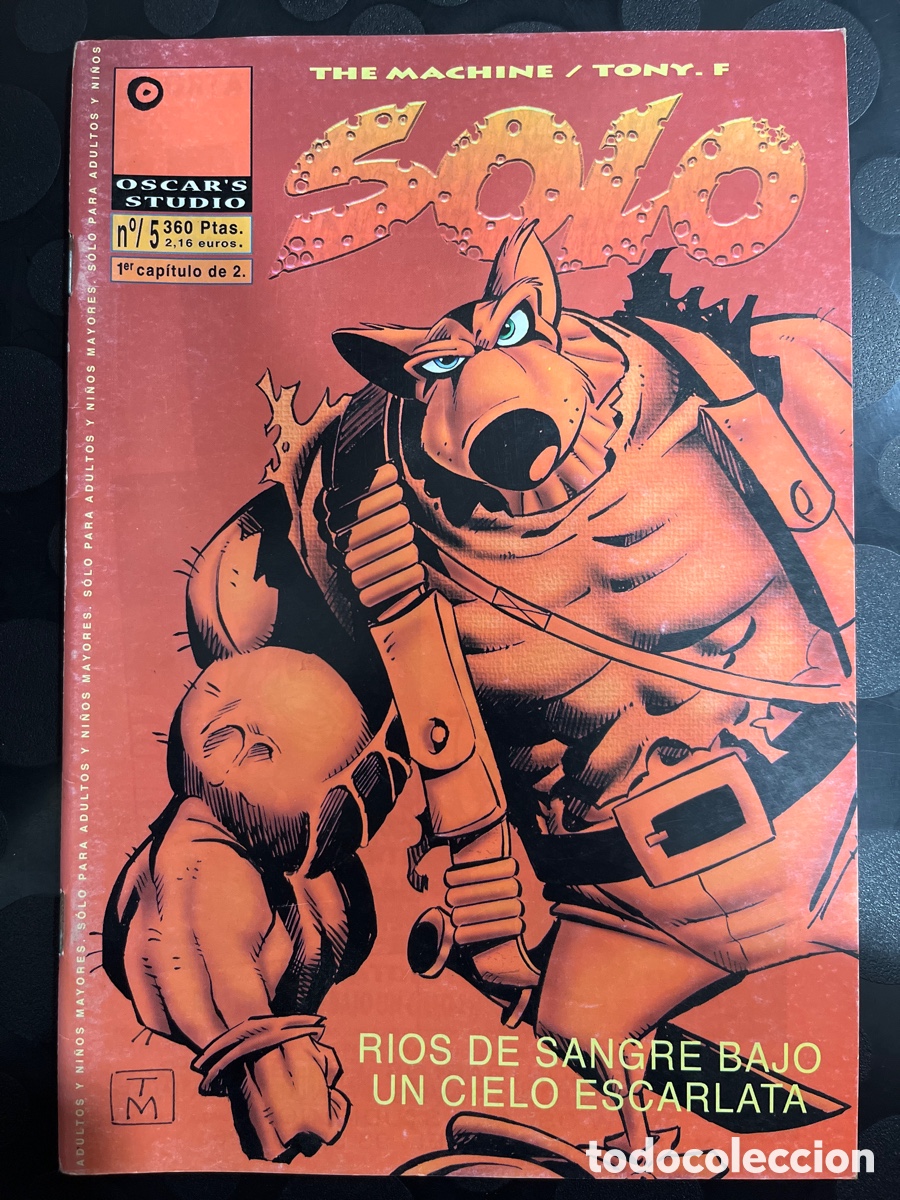 C&oacute;mics: SOLO N.5 EL C&Oacute;MIC DEL PR&Oacute;XIMO MILENIO OSCAR&rsquo;S STUDIO