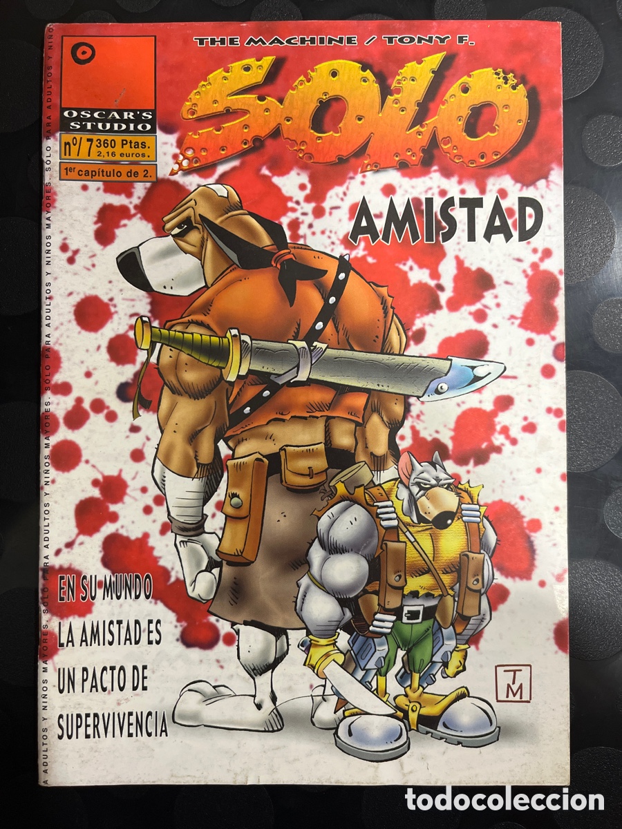 C&oacute;mics: SOLO N.7 AMISTAD OSCAR&rsquo;S STUDIO ( 1998 )