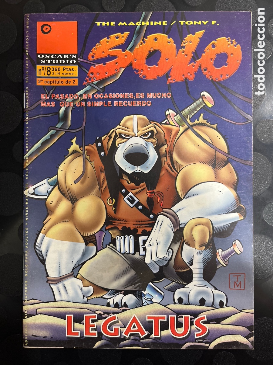 C&oacute;mics: SOLO N.8 LEGATUS OSCAR&rsquo;S STUDIO ( 1998 )