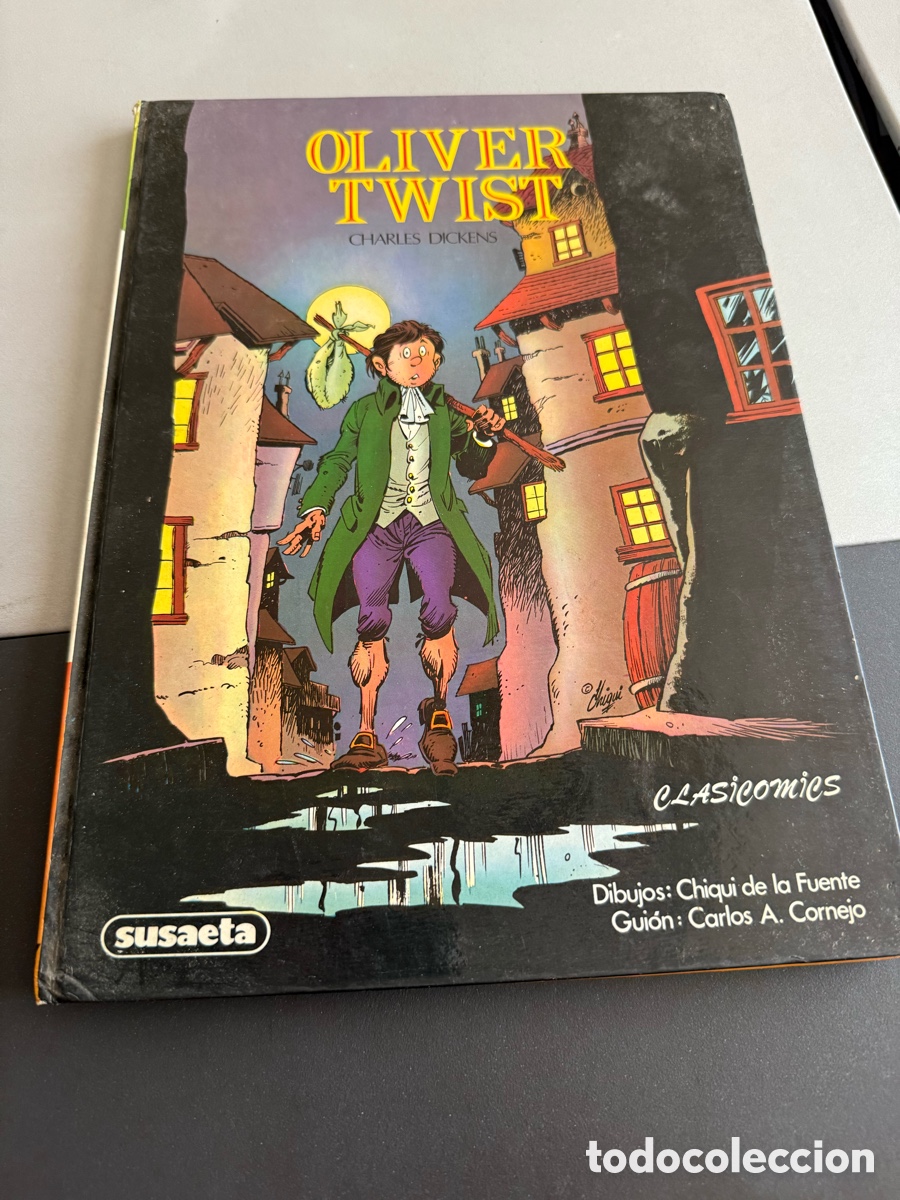 C&oacute;mics: Clasicomics Susaeta: OLIVER TWIST, Charles Dickens (Chiqui de la Fuente) - Carlos A. Cornejo y Chiqu