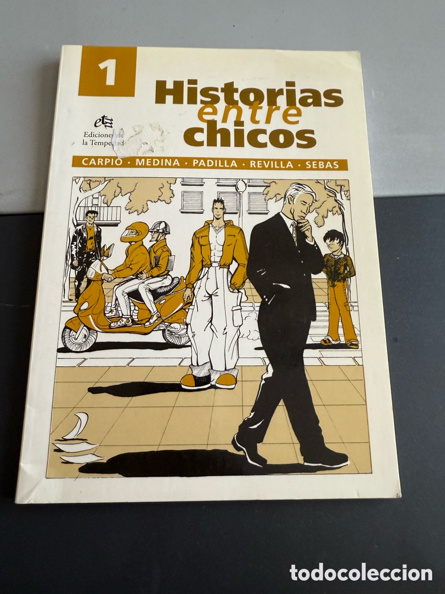 C&oacute;mics: Historias entre chicos Comic, N&uacute;mero 1, Ediciones de la Tempestad, Primera edici&oacute;n, a&ntilde;o 2000.