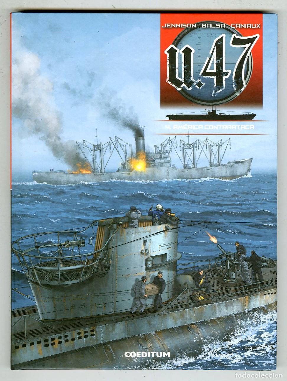 C&oacute;mics: U.47 Am&eacute;rica Contraataca n.4 (Coeditum, 2018) - Jennison / Balsa / Caniaux