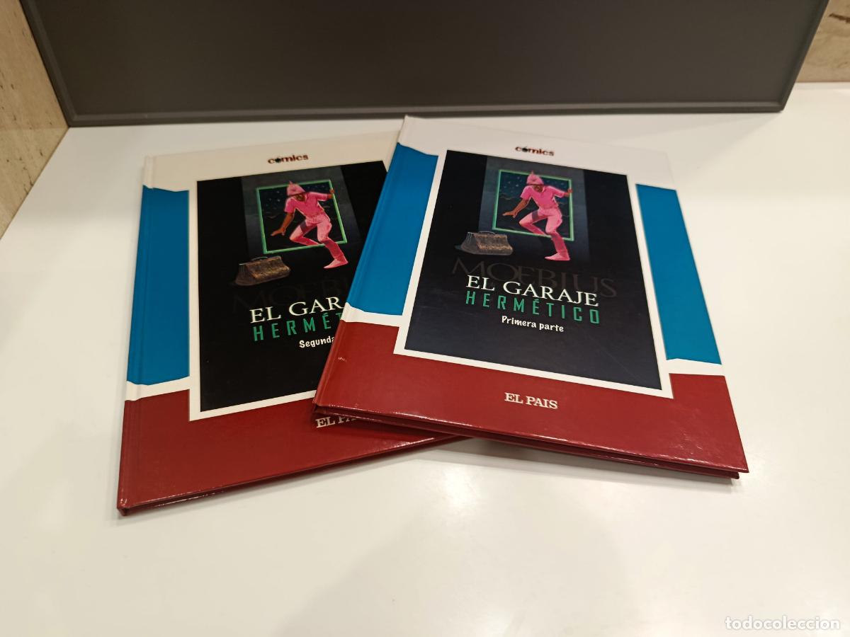 C&oacute;mics: EL GARAJE HERMETICO PARTE I & II numeros 24 y 25 - MOEBIUS - COMICS EL PAIS 2005 - DOS TOMOS - NUEVO