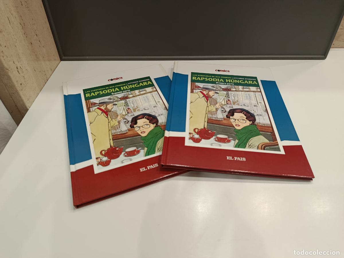 C&oacute;mics: RAPSODIA HUNGARA PARTE I & II numeros 12 y 13 - VITTORIO GIARDINO - COMICS EL PAIS 2005 - NUEVO
