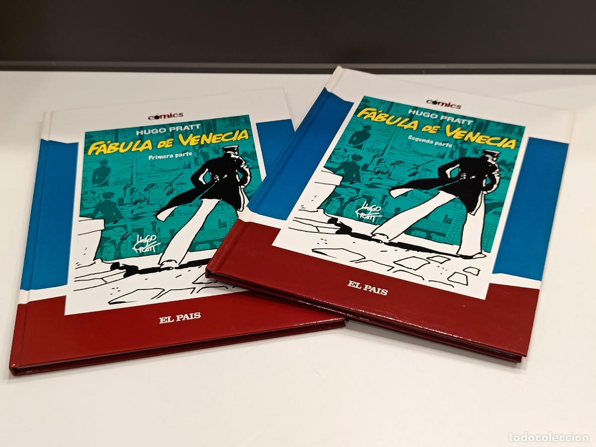 C&oacute;mics: CORTO MALTES PARTE FABULA DE VENECIA I & II numeros 4 y 5 - HUGO PRATT - COMICS EL PAIS 2005 - NUEVO