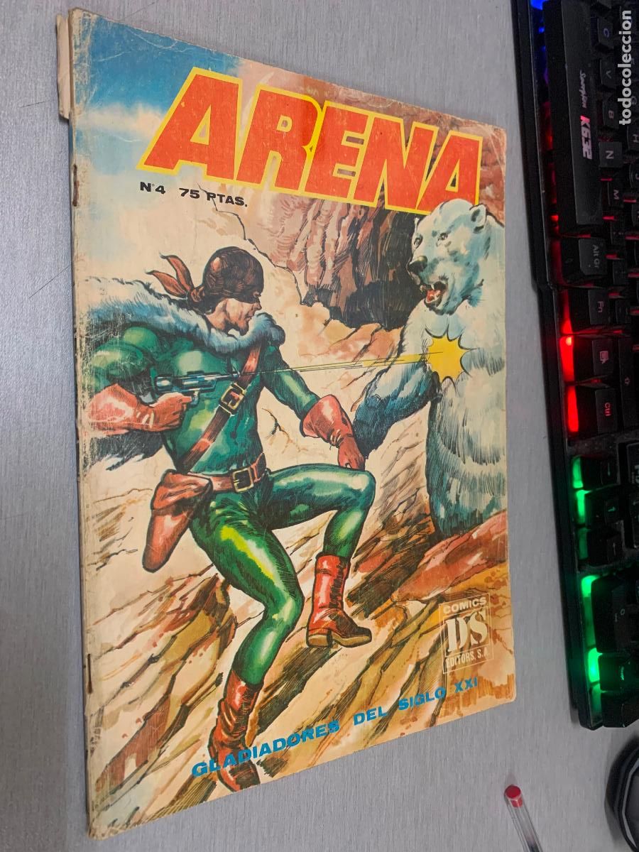 C&oacute;mics: ARENA N&ordm; 4, GLADIADORES DEL SIGLO XXI / COMICS DS - EDITORS S.A. 1981