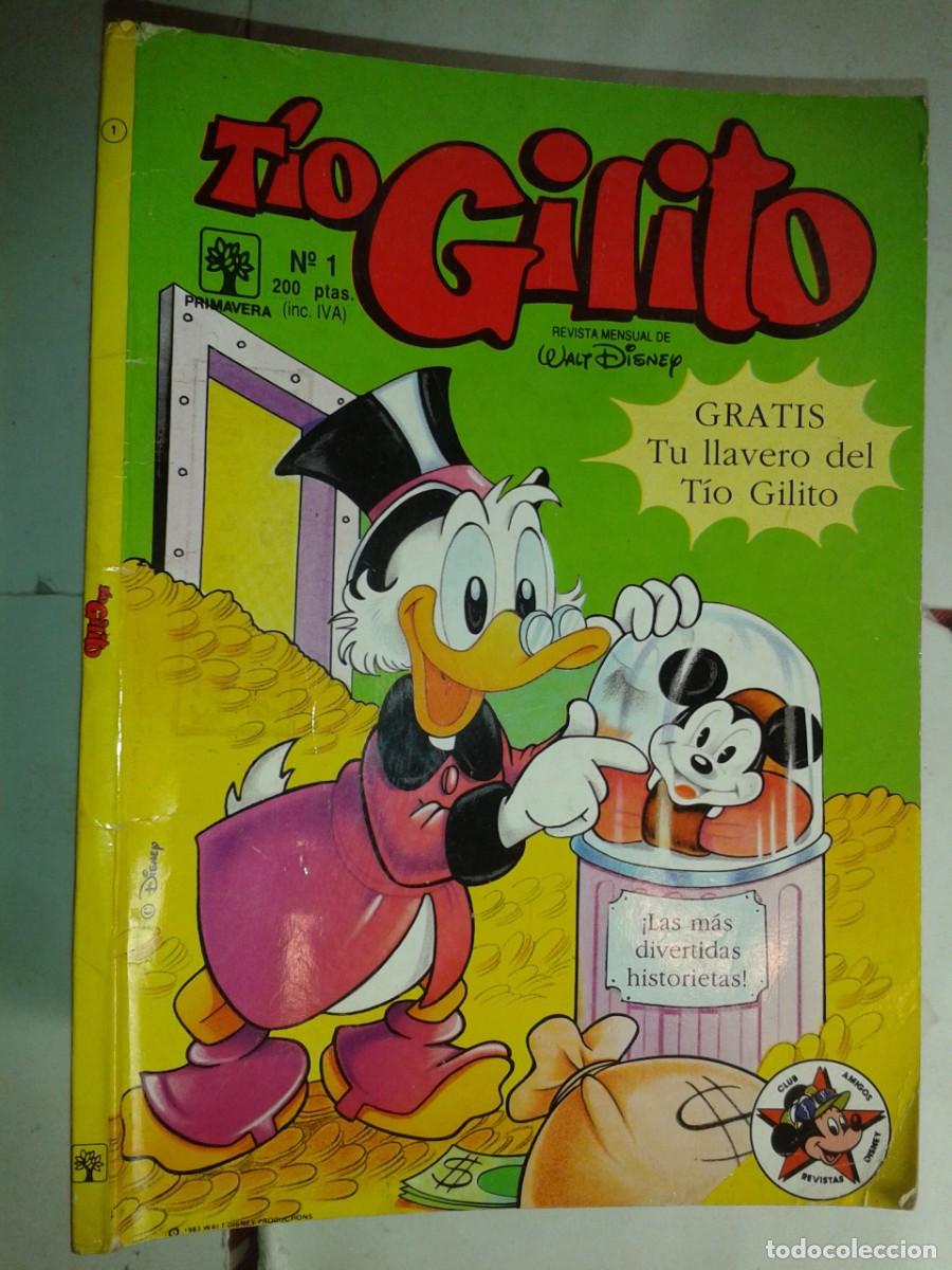 C&oacute;mics: T&Iacute; GILITO REVISTA MENSUAL N&ordm; 1 FEBRERO 1990 WALT DISNEY EDITORIAL PRIMAVERA