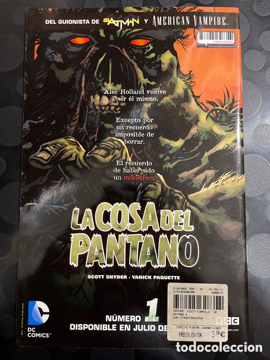 C&oacute;mics: BATMAN N.4 LA HORA N&Uacute;MERO 13 EL NUEVO UNIVERSO DC ECC ( 2012/2024 ) - Foto 2
