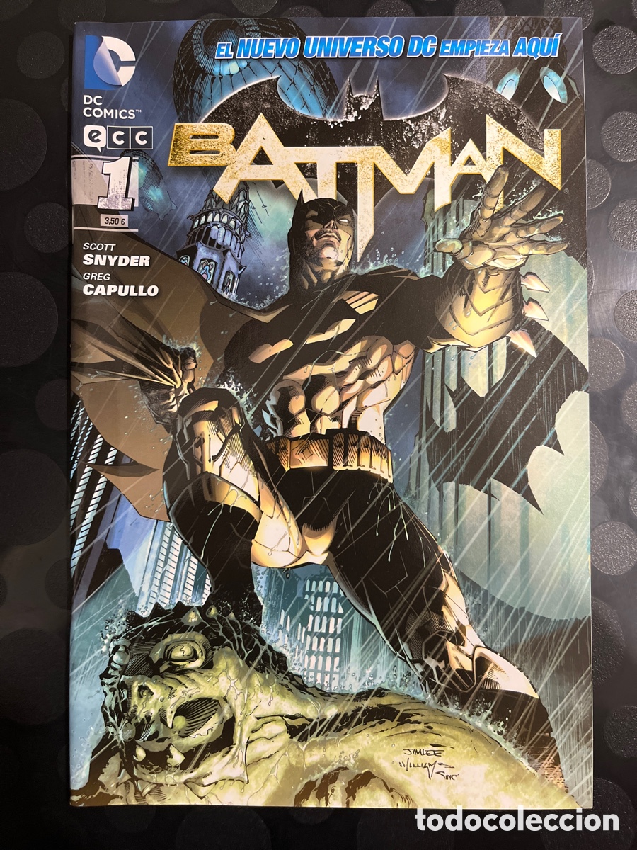 C&oacute;mics: BATMAN N.1 TRUCO DE CUCHILLOS EL NUEVO UNIVERSO DC ECC ( 2012/2024 )