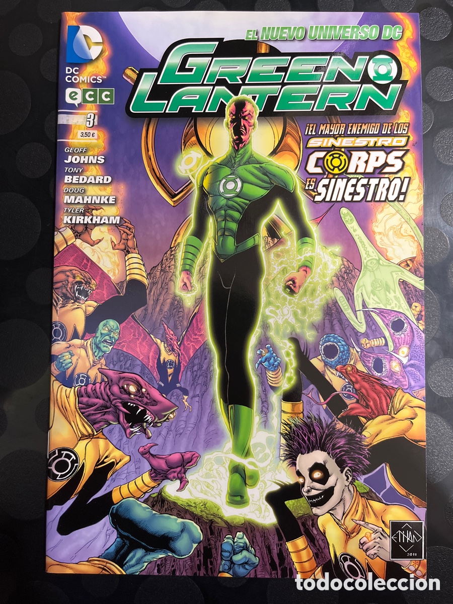 C&oacute;mics: GREEN LANTERN N.3 EL NUEVO UNIVERSO DC ECC ( 2012/2022 )