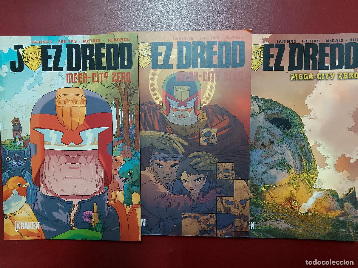C&oacute;mics: VV.AA.: Juez Dredd. Mega City Zero (3 vols.) (Ediciones Jaguar. 2017-2019)