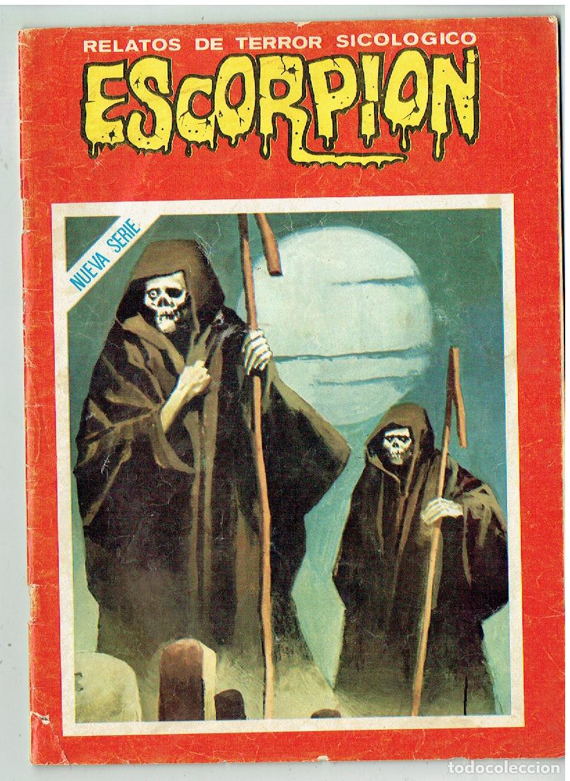 C&oacute;mics: ESCORPI&Oacute;N. RELATOS DE TERROR SICOL&Oacute;GICO. N&ordm; 62. VILMAR, 1982.(B56.1)