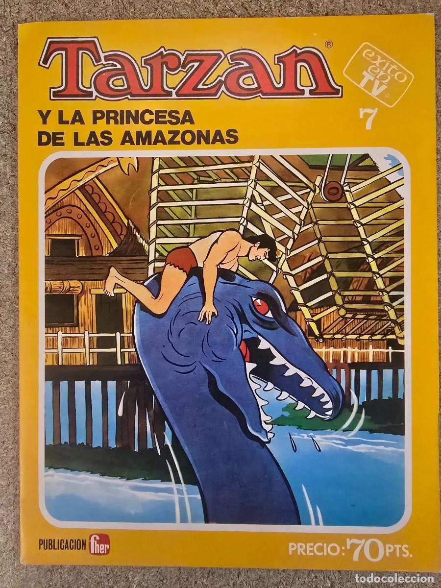 C&oacute;mics: Tarzan 7.Y la Princesa de las Amazonas.Fher
