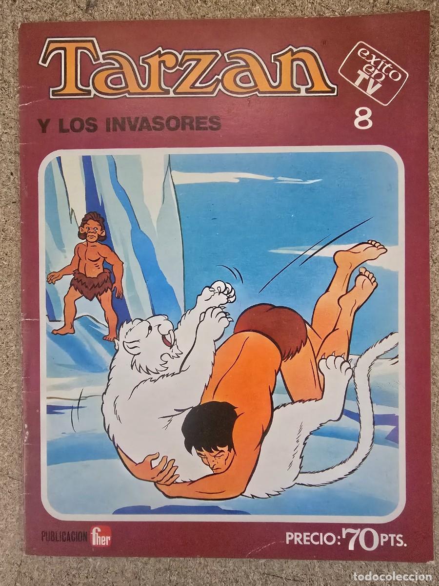 C&oacute;mics: Tarzan 8.Y los Invasores.Fher