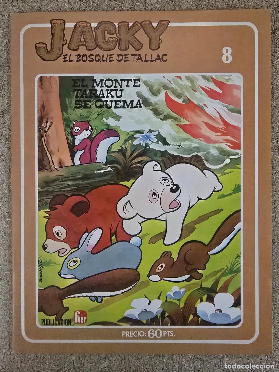 C&oacute;mics: Jacky 8.El Bosque de Tallac.El Monte Taruku se Quema.Fher