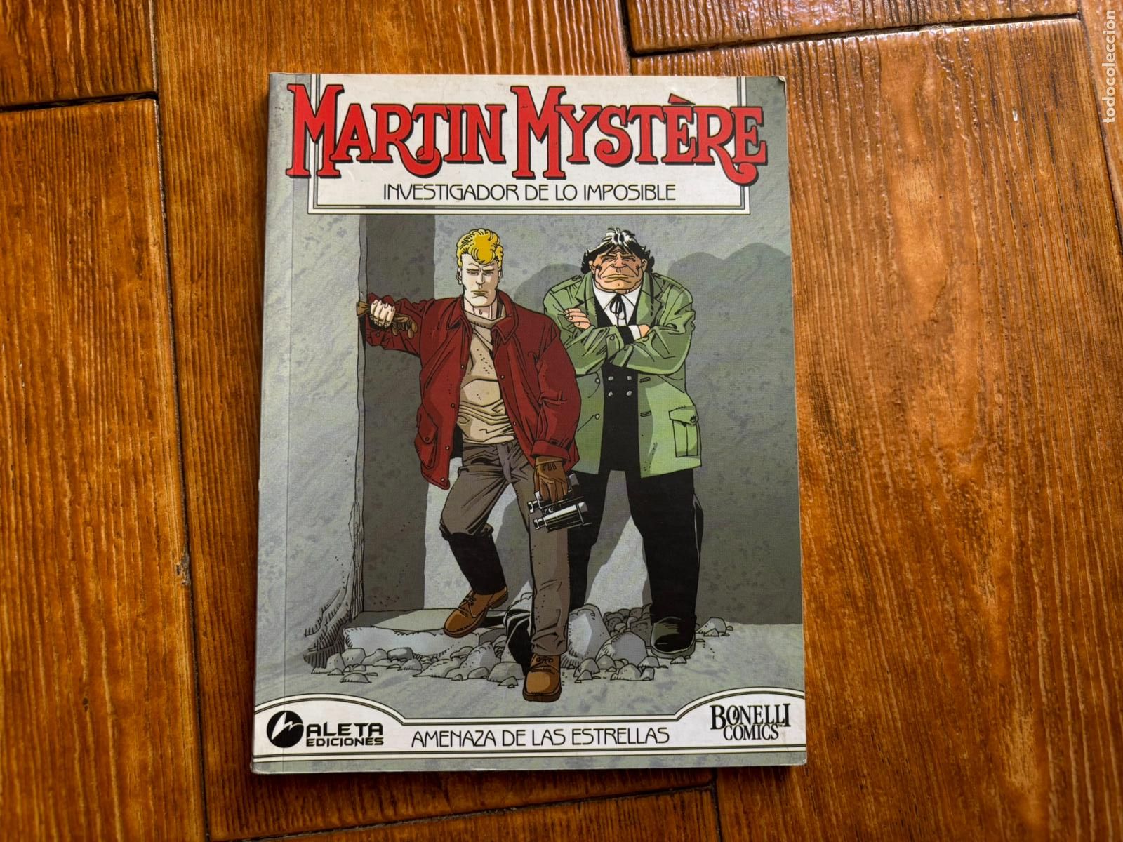 C&oacute;mics: MARTIN MYST&Egrave;RE INVESTIGADOR DE LO IMPOSIBLE N&ordm; 1 LA AMENAZA DE LAS ESTRELLAS BONELLI ALETA EDICIONES