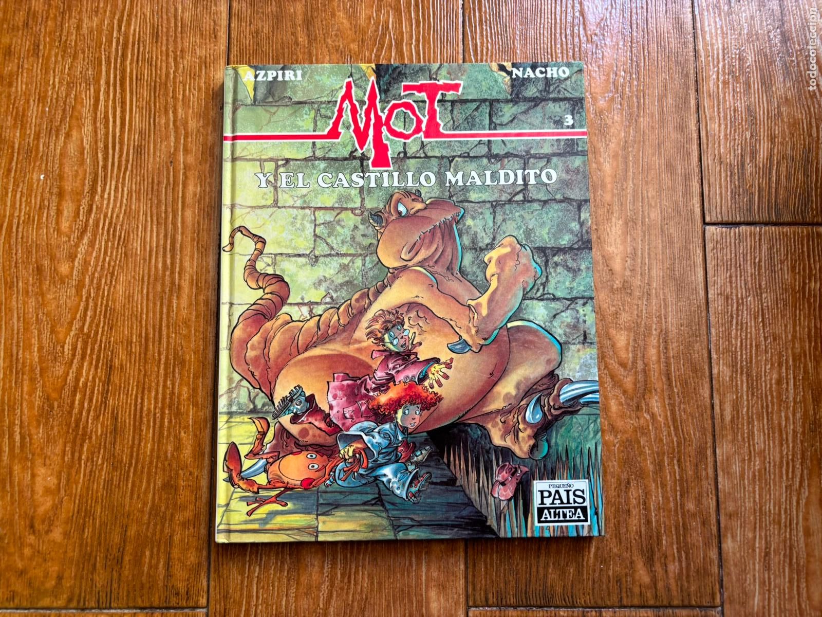 C&oacute;mics: MOT N &ordm; 3 - Y EL CASTILLO MALDITO AZPIRI - PEQUE&Ntilde;O PAIS ALTEA - 1989 TAPA DURA
