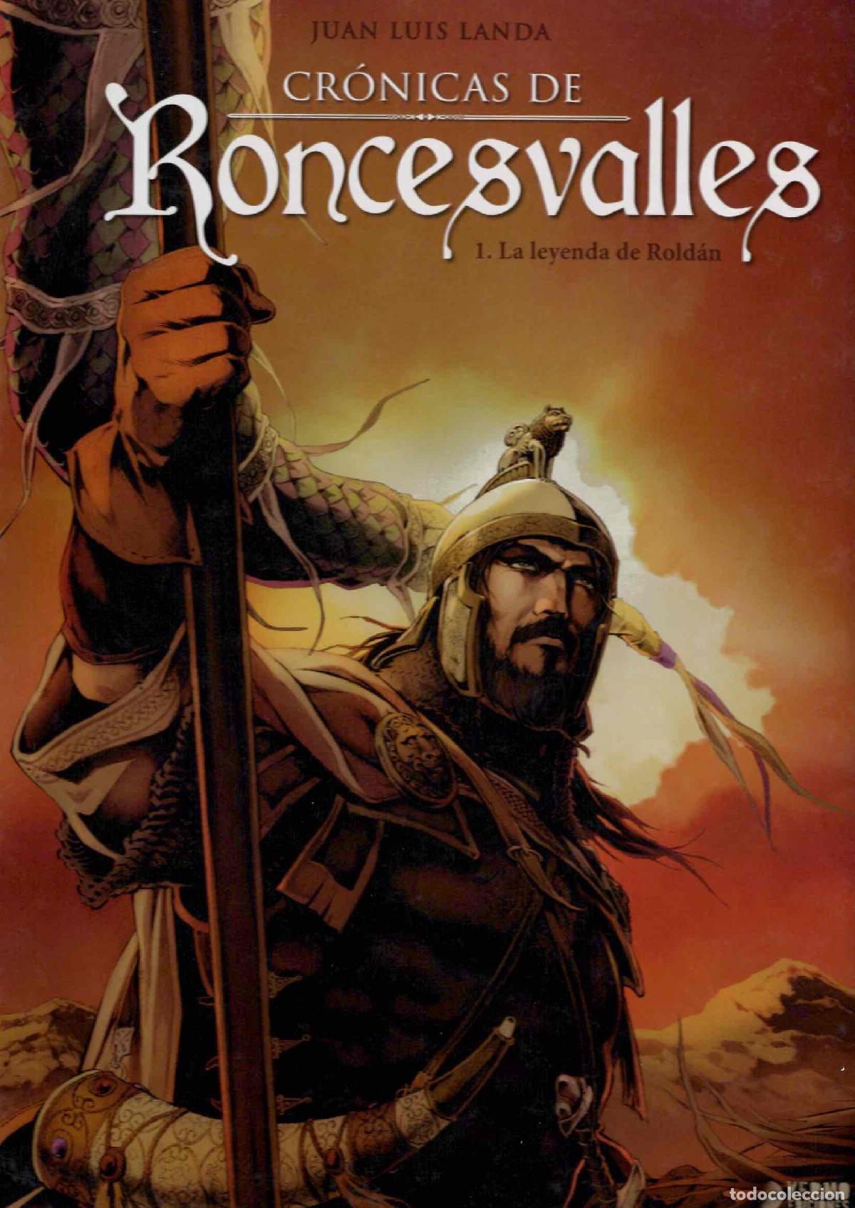 C&oacute;mics: CRONICAS DE RONCESVALLES 1. LA LEYENDA DE ROLDAN. JUAN LUIS LANDA. YERMO EDICIONES 2021