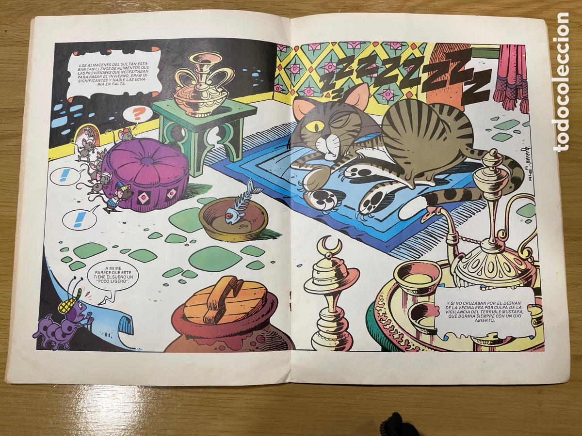 C&oacute;mics: Cientos m&aacute;gicos num5 Ediciones Recreativas Al&iacute; beb&eacute; y los 40 ratones 1984 - Foto 3