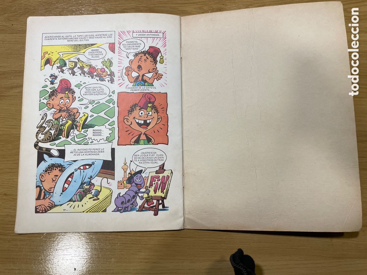 C&oacute;mics: Cientos m&aacute;gicos num5 Ediciones Recreativas Al&iacute; beb&eacute; y los 40 ratones 1984 - Foto 4
