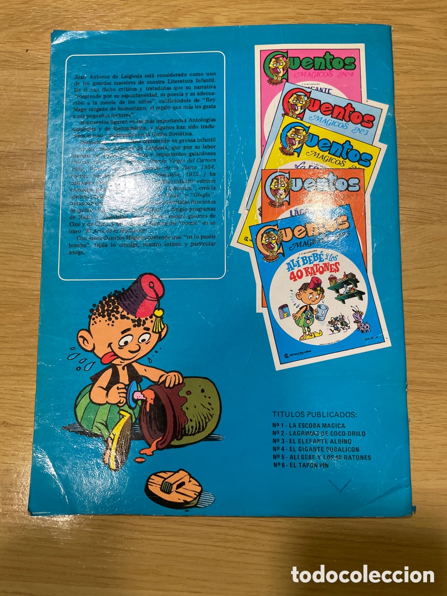 C&oacute;mics: Cientos m&aacute;gicos num5 Ediciones Recreativas Al&iacute; beb&eacute; y los 40 ratones 1984 - Foto 5