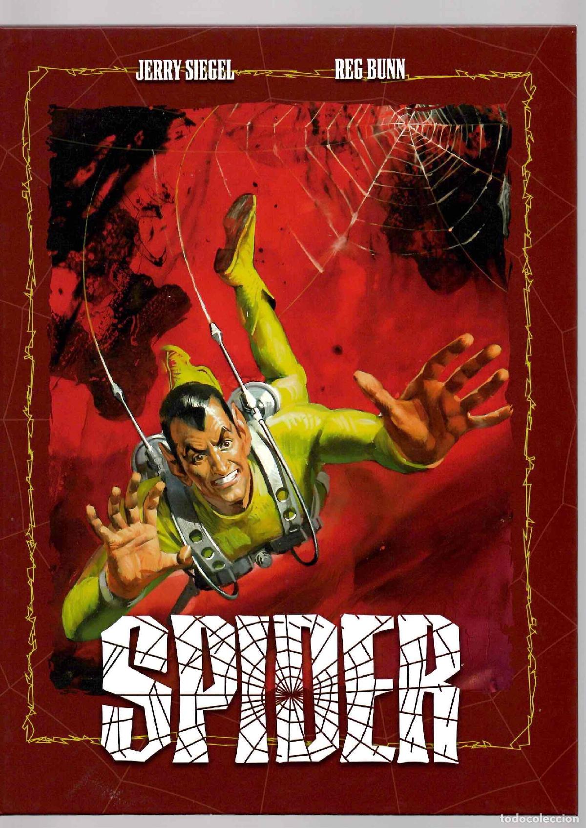 C&oacute;mics: SPIDER 4. JERRY SIEGEL - REG BUNN. DOLMEN, 2023. 1&ordf; EDICION