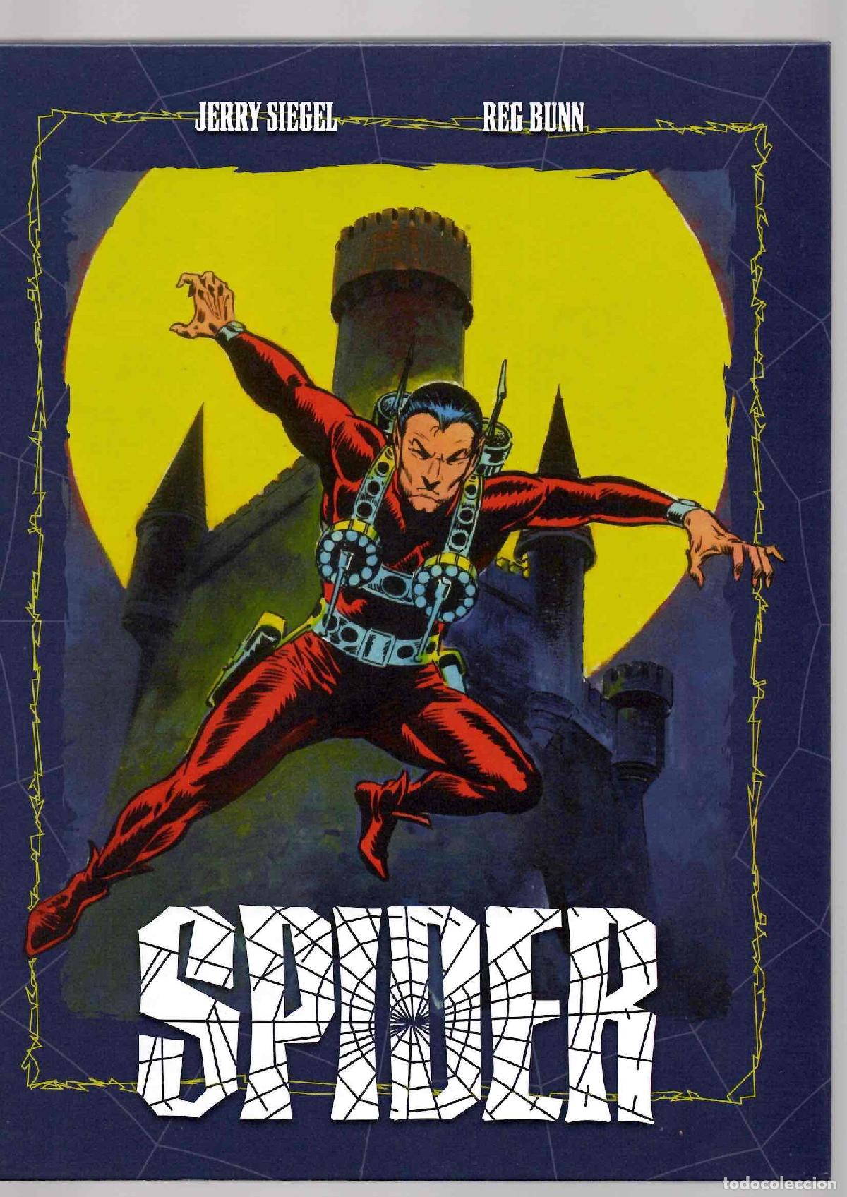 C&oacute;mics: SPIDER 3. JERRY SIEGEL - REG BUNN. DOLMEN, 2022. 1&ordf; EDICION