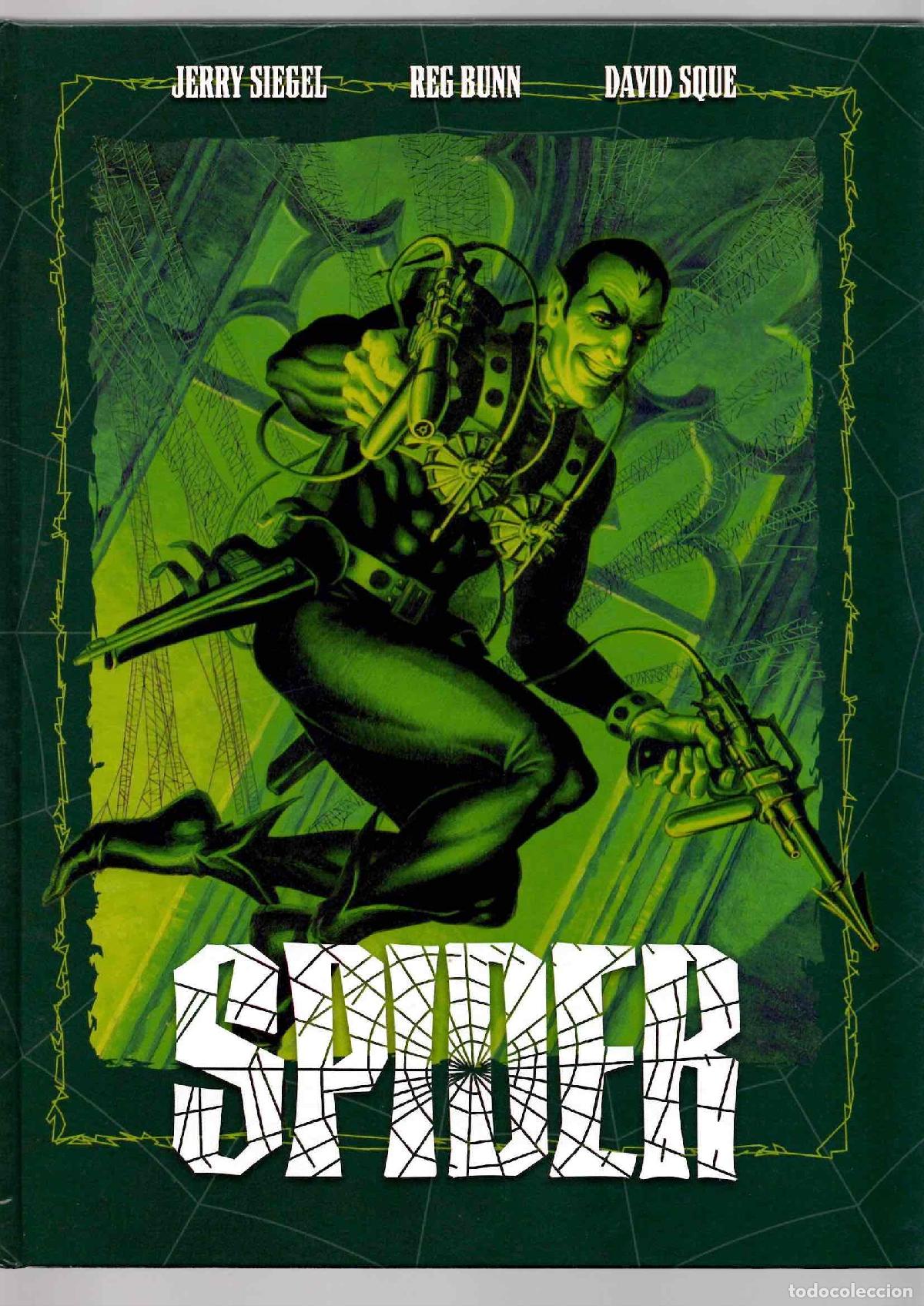 C&oacute;mics: SPIDER 2. JERRY SIEGEL - REG BUNN. DOLMEN, 2022. 1&ordf; EDICION