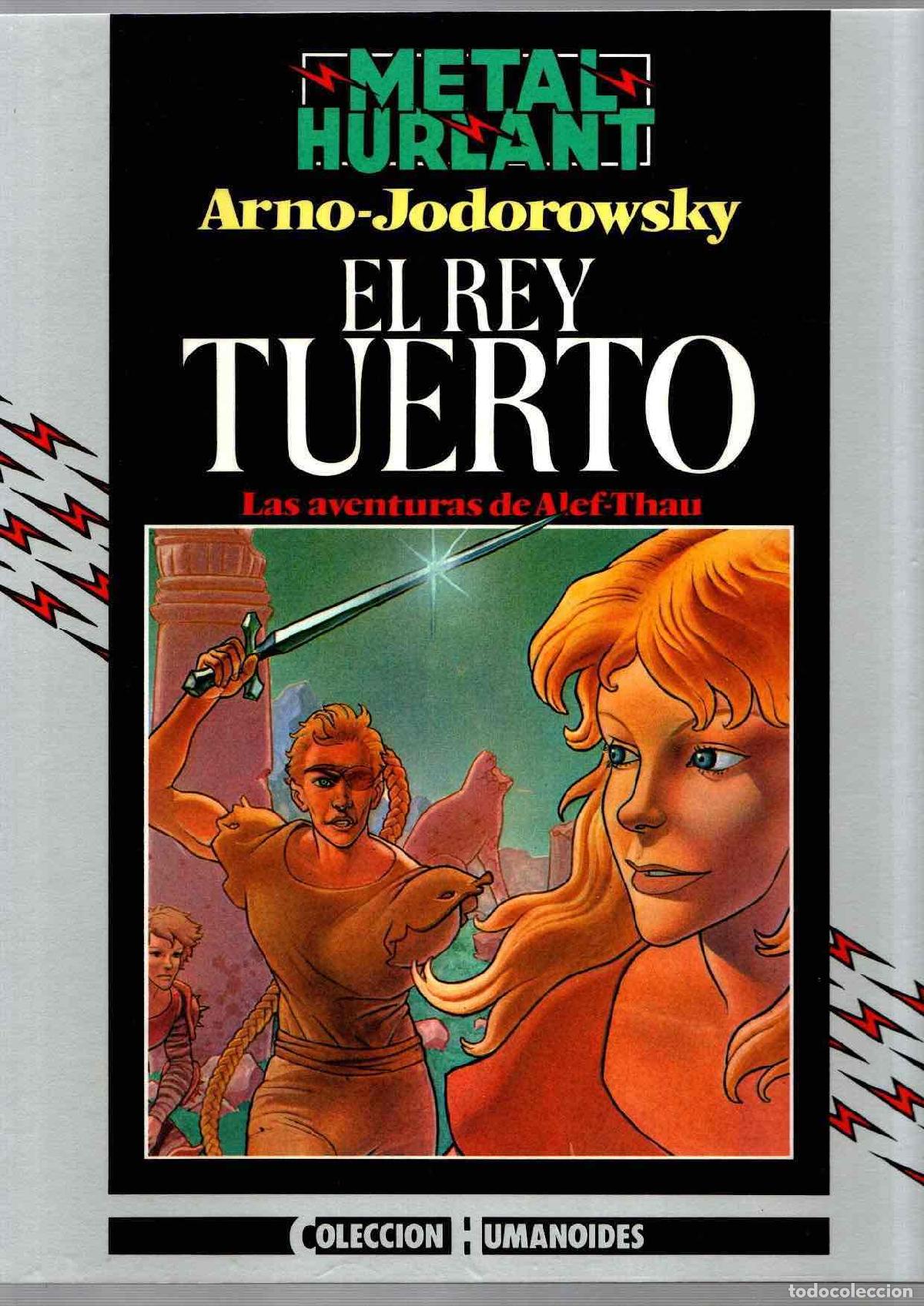 C&oacute;mics: LAS AVENTURAS DE ALEF-THAU EL REY TUERTO. ARNO-JODOROWSKY. COLECCION HUMANOIDES 25. EUROCOMIC 1987