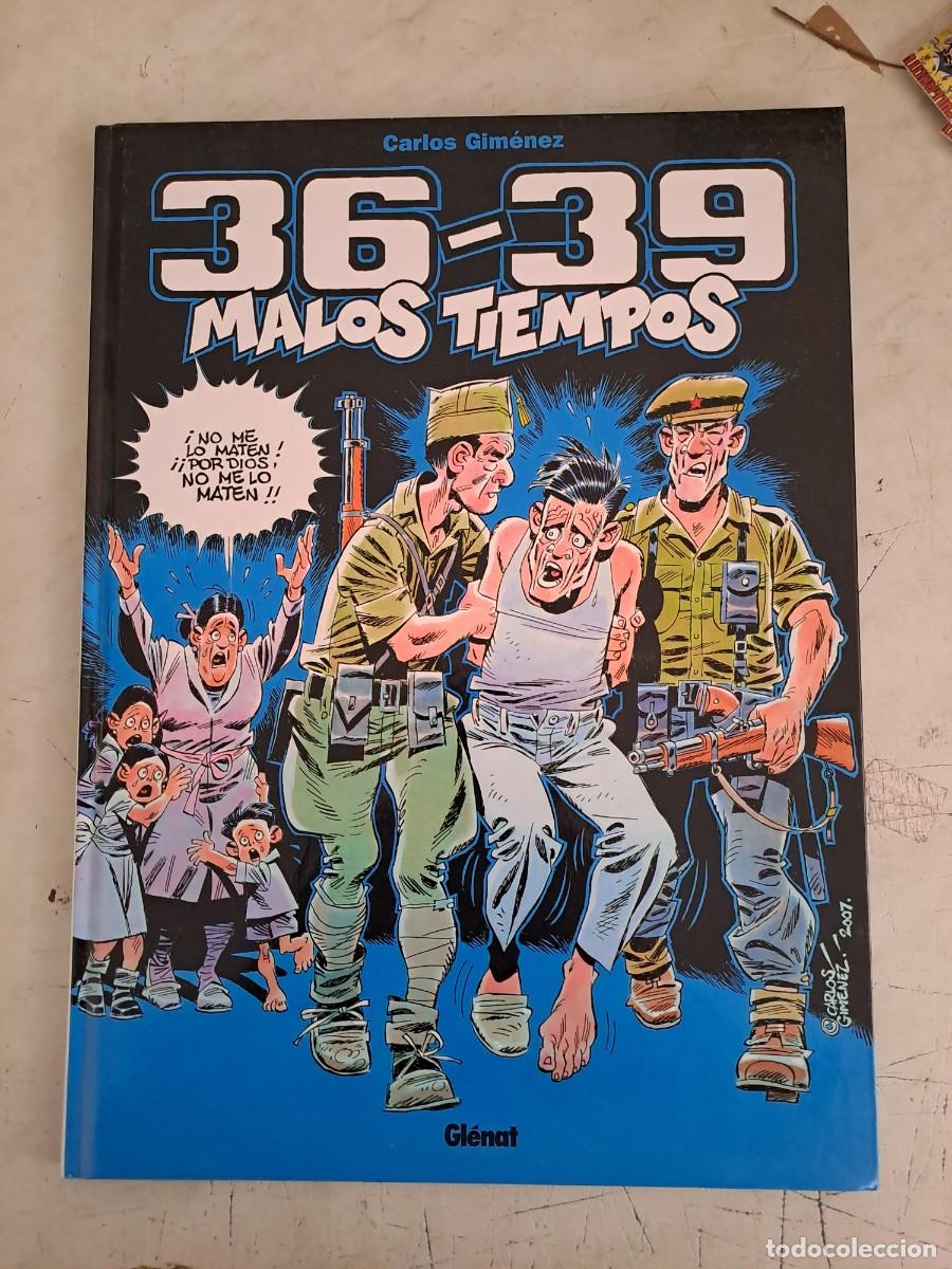 C&oacute;mics: 36-39 malos tiempos completa 4 n&uacute;meros, Glenat en perfecto estado Bolsa DA
