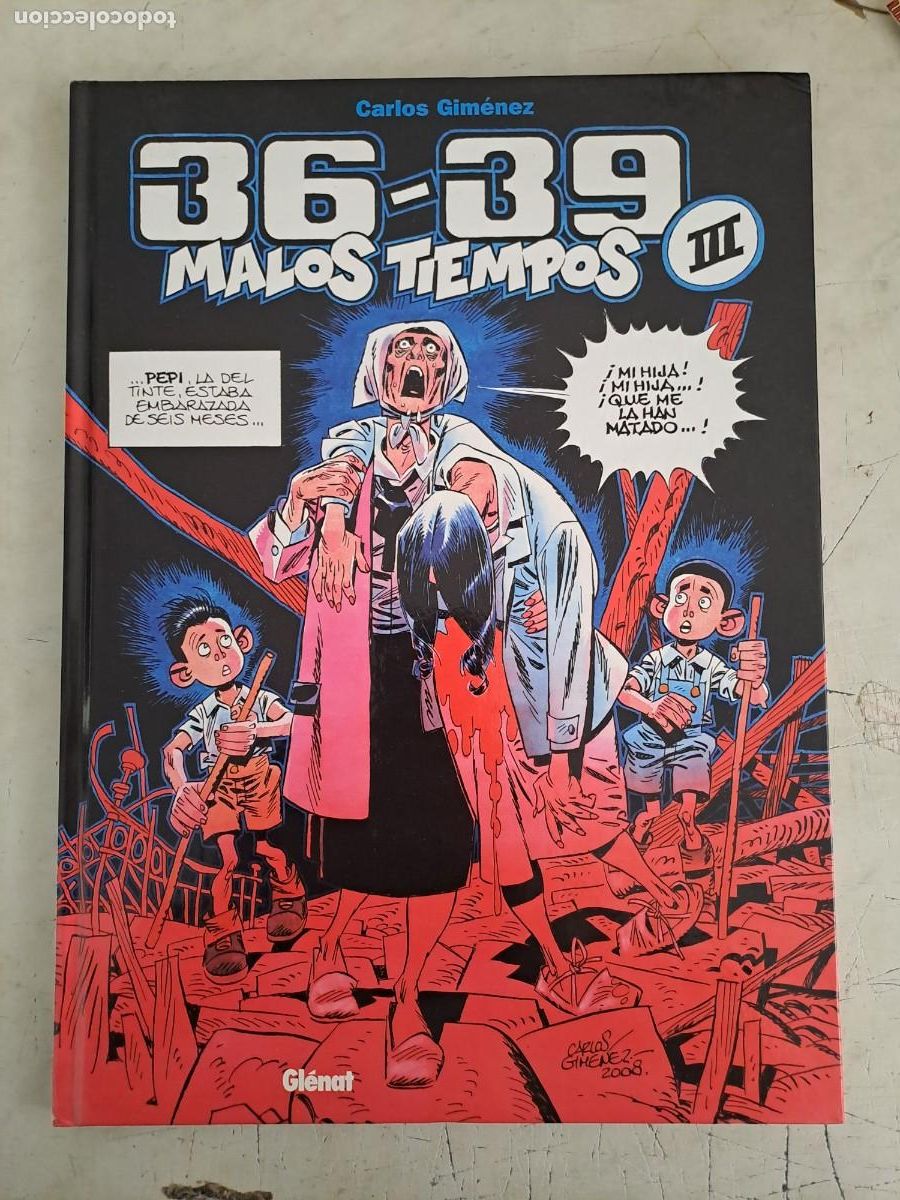 C&oacute;mics: 36-39 malos tiempos III, Glenat en perfecto estado Bolsa DA