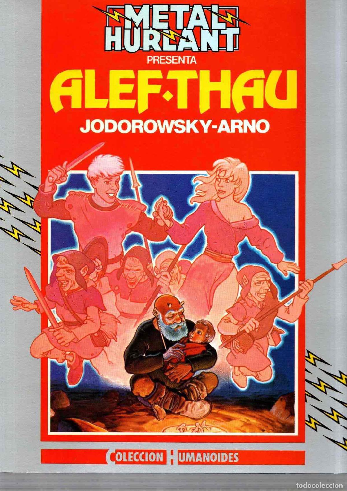 C&oacute;mics: ALEF-THAU. ARNO-JODOROWSKY. METAL HURLANT. EUROCOMIC. A&Ntilde;O 1984