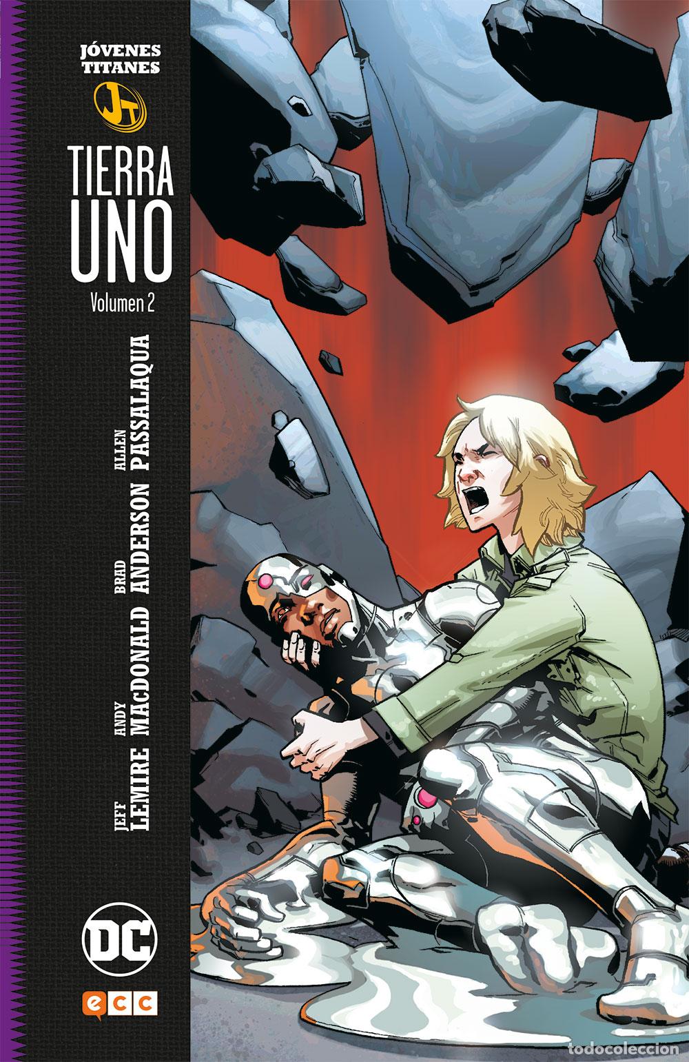 C&oacute;mics: J&oacute;venes Titanes: Tierra uno vol. 02 - Jeff Lemire, Andy McDonald