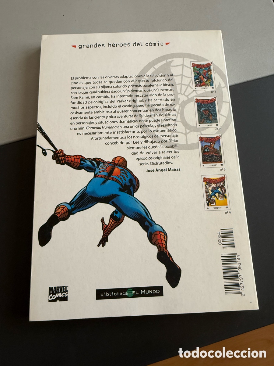 C&oacute;mics: SPIDERMAN. N 4. Biblioteca El Mundo. N 4 - Foto 2
