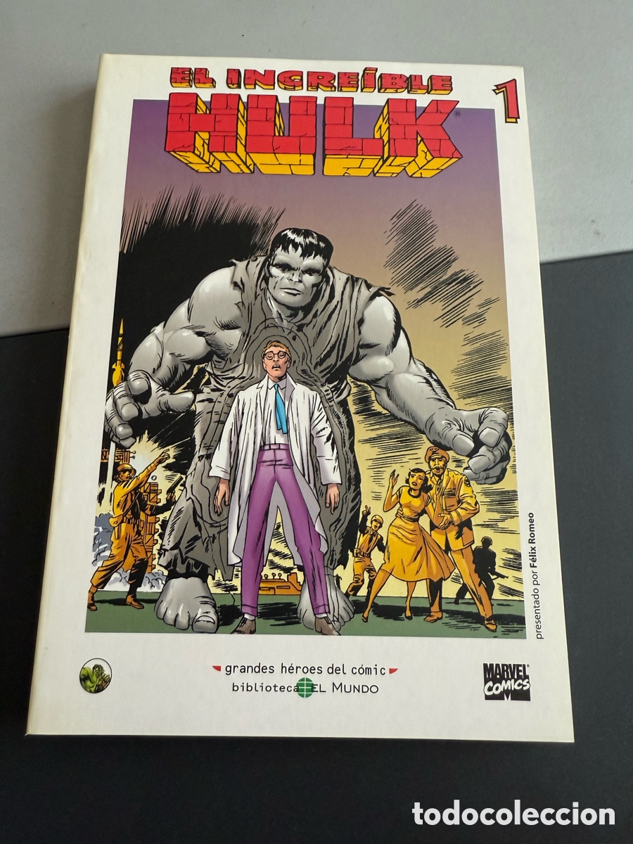 C&oacute;mics: EL INCRE&Iacute;BLE HULK. N 1. Biblioteca El Mundo. N 14