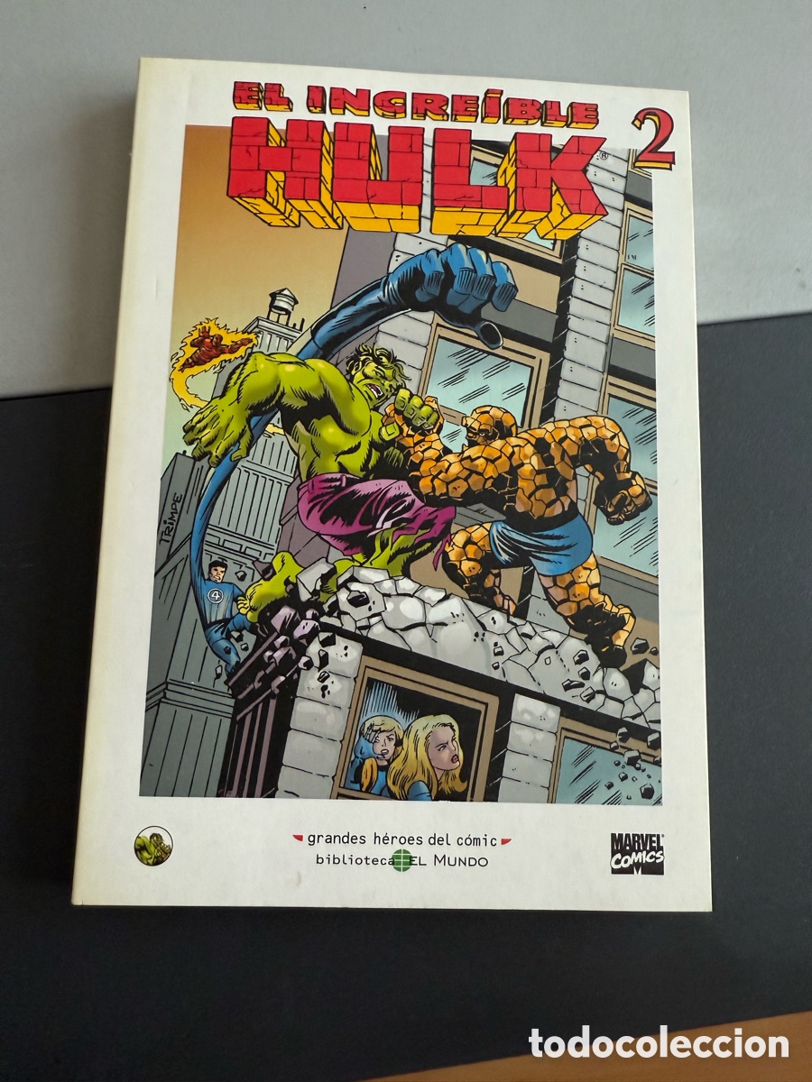 C&oacute;mics: EL INCRE&Iacute;BLE HULK. N 2. Biblioteca El Mundo n 15