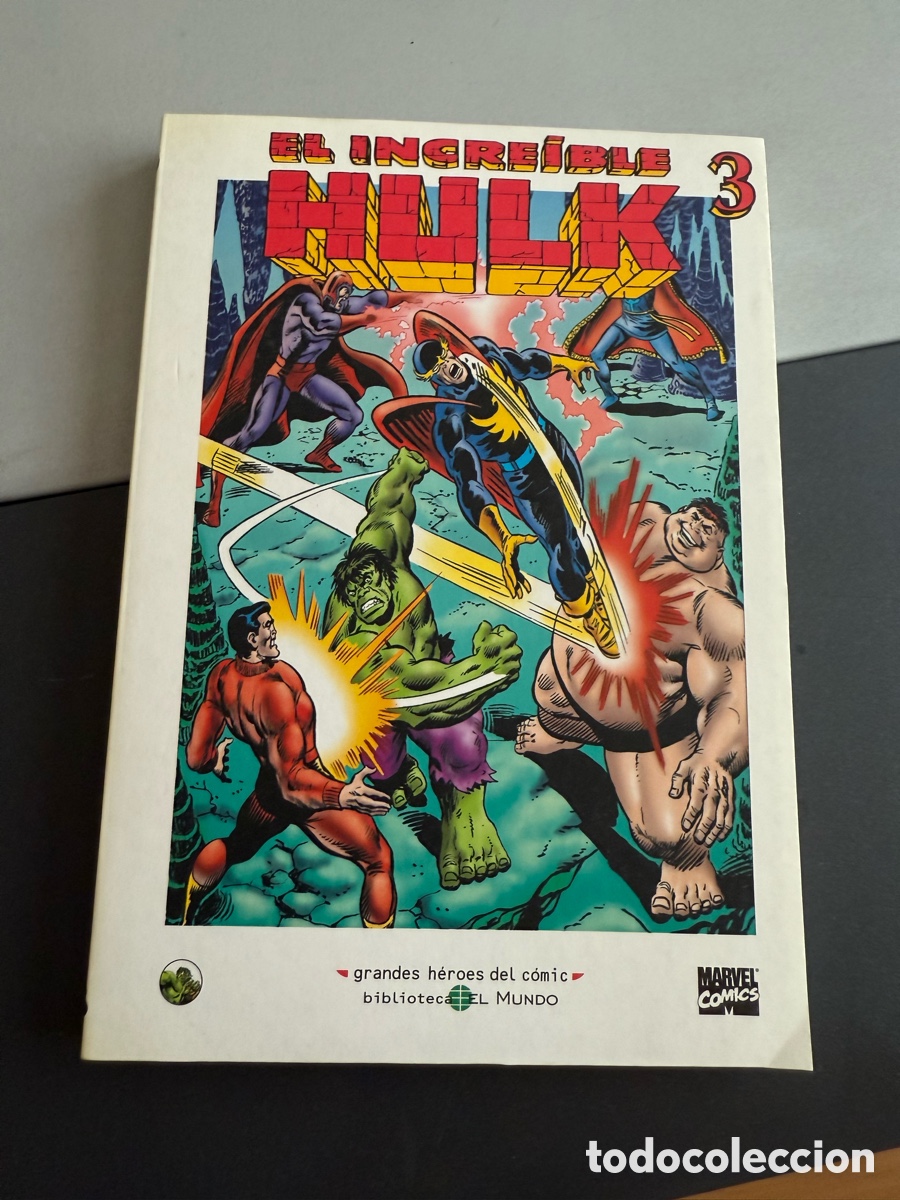C&oacute;mics: EL INCRE&Iacute;BLE HULK. N 3. Biblioteca El Mundo. N 16