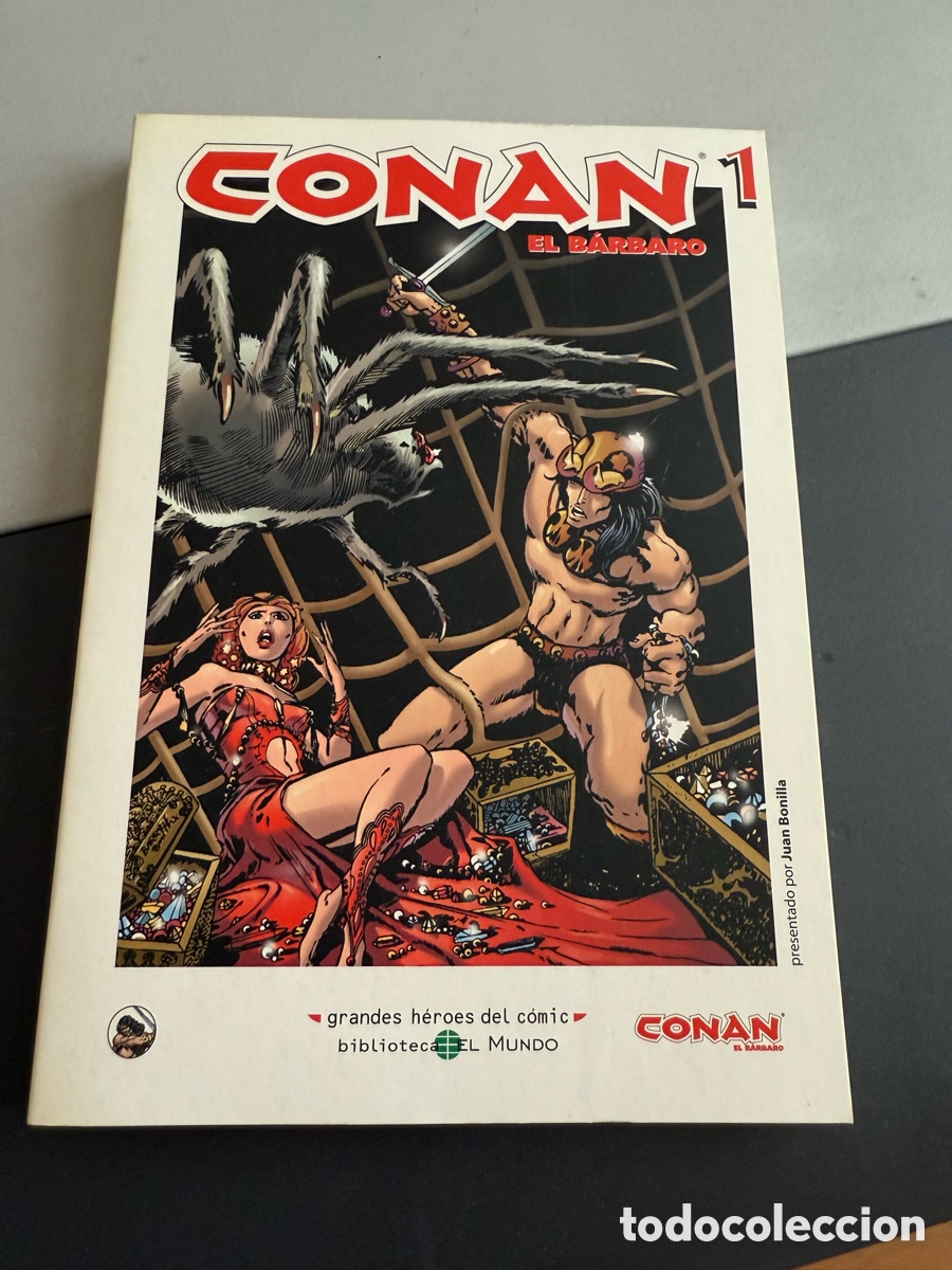 C&oacute;mics: CONAN EL BARBARO. N 1. Biblioteca El Mundo N 23