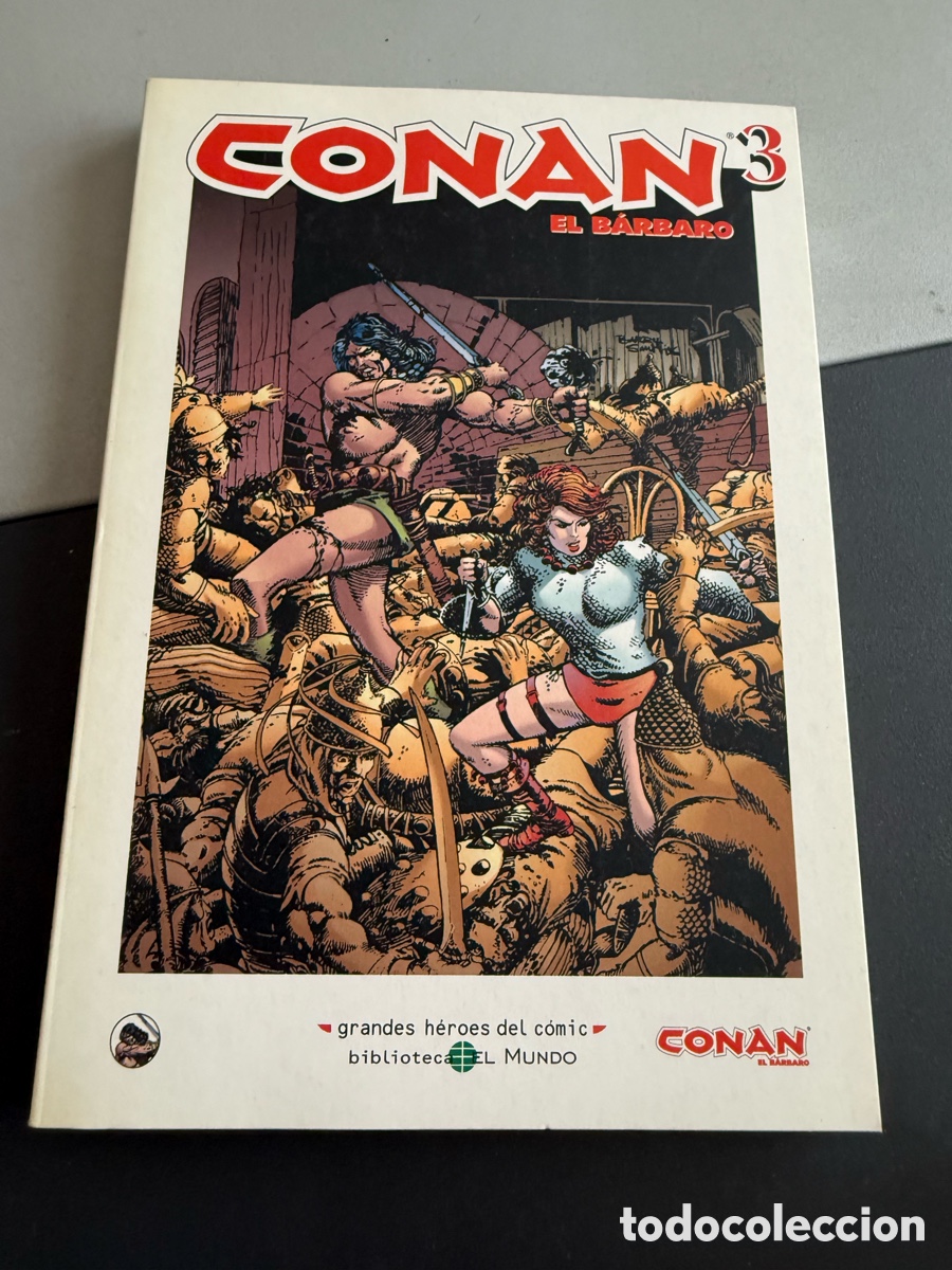 C&oacute;mics: CONAN EL B&Aacute;RBARO. N 3. Biblioteca El Mundo N 25