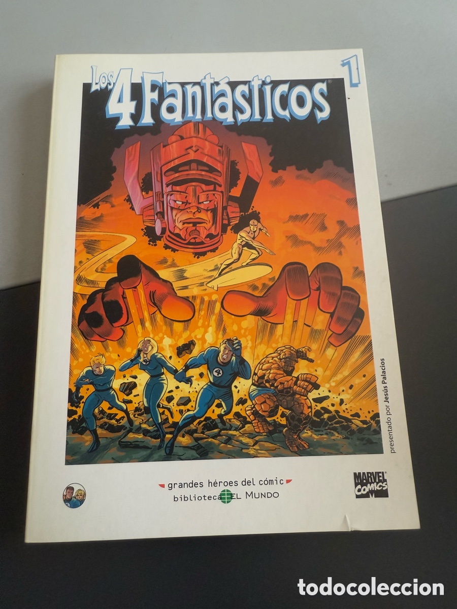 C&oacute;mics: LOS 4 FANT&Aacute;STICOS N 1. Biblioteca El Mundo N 35