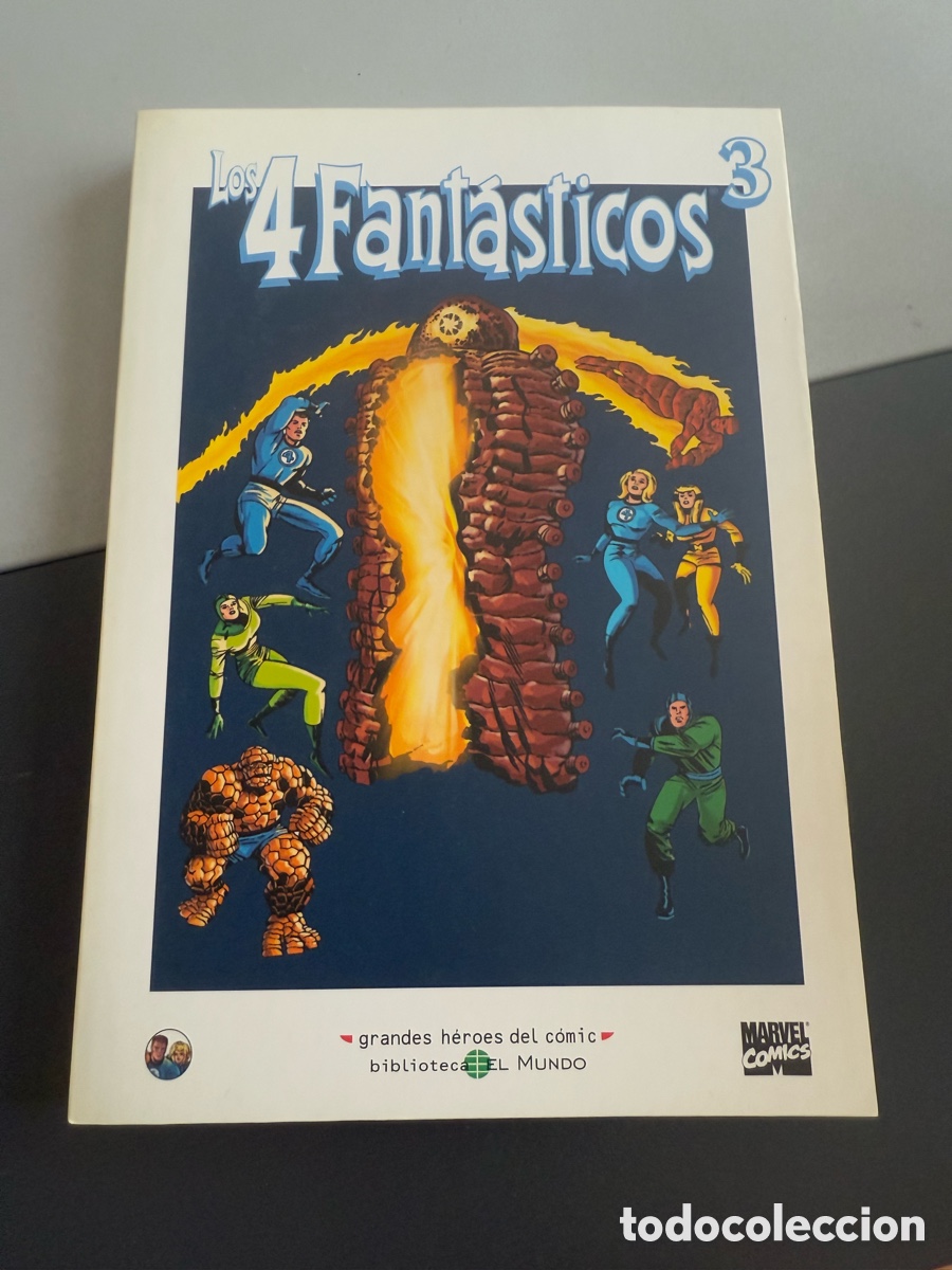 C&oacute;mics: LOS 4 FANT&Aacute;STICOS. N 3. Biblioteca El Mundo N 37