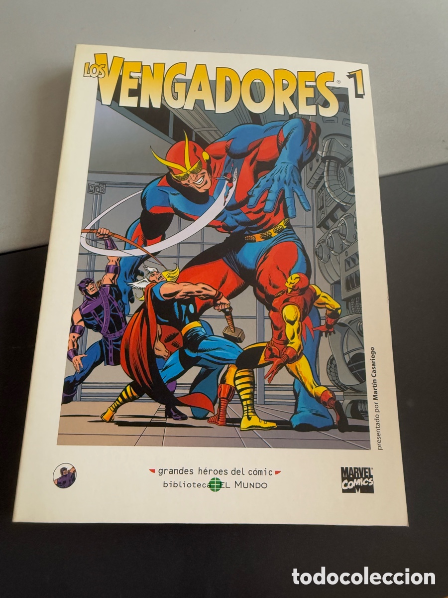 C&oacute;mics: LOS VENGADORES N 1. Biblioteca El Mundo N 38