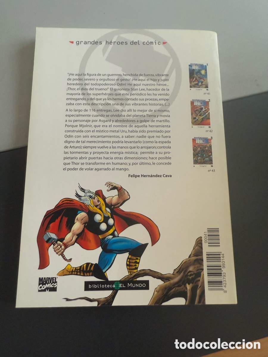 C&oacute;mics: El Poderoso THOR. N 1. Biblioteca el Mundo N 41 - Foto 2