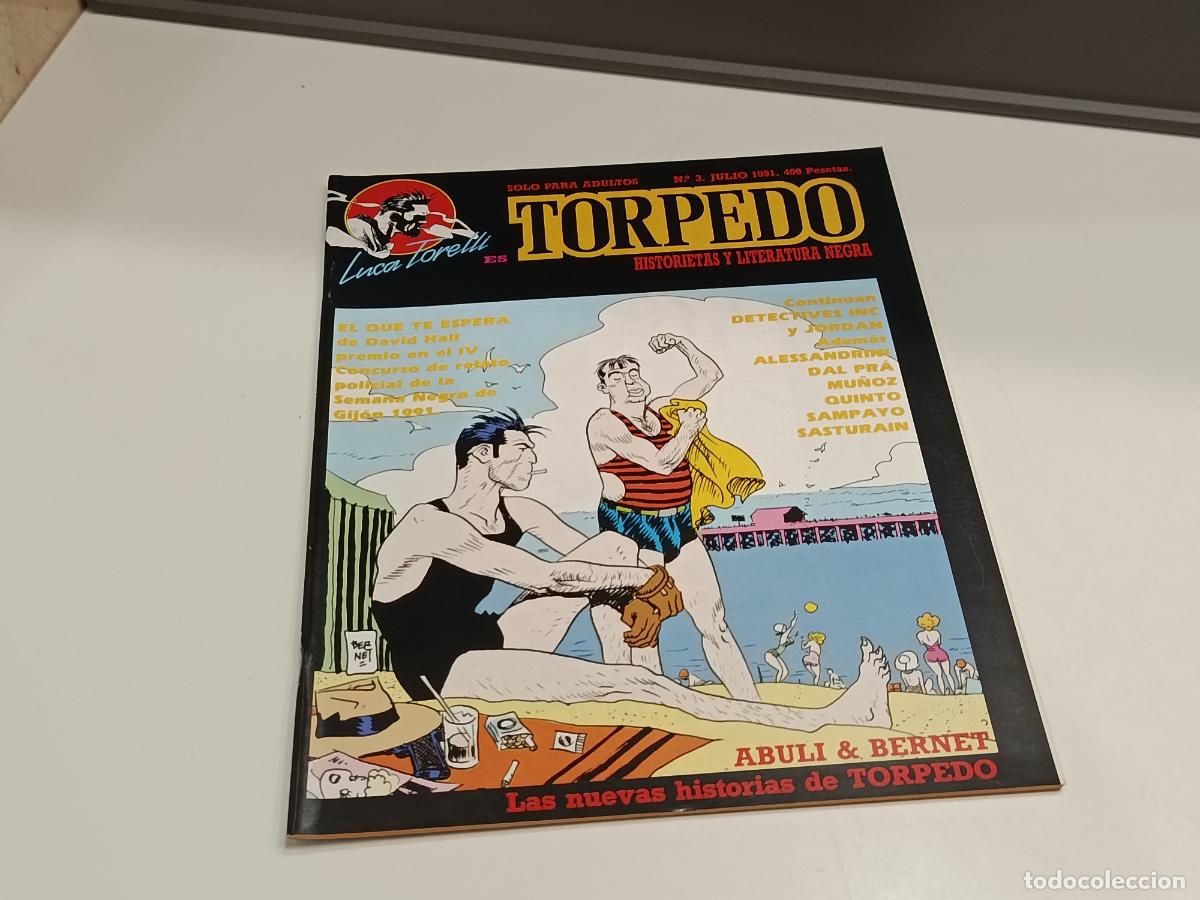 C&oacute;mics: LUCA TORELLI ES TORPEDO - EDICIONES MAKOKI 1991 - 4 NUMEROS OBRA COMPLETA - Foto 9