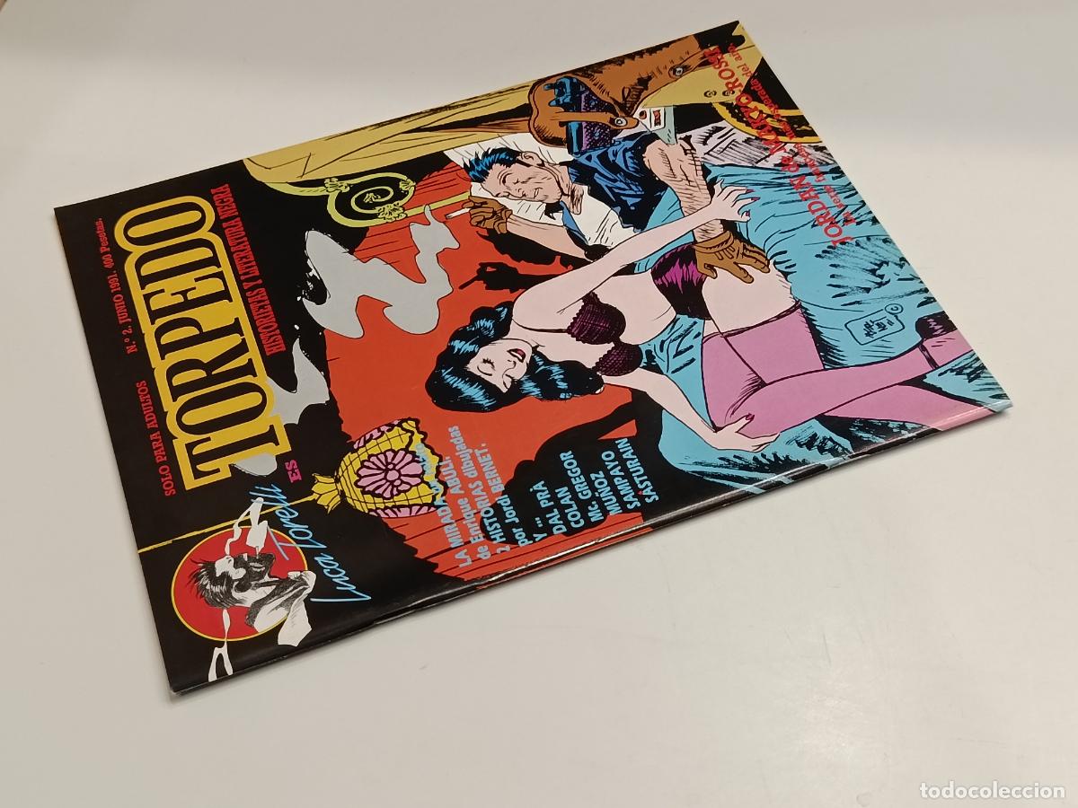 C&oacute;mics: LUCA TORELLI ES TORPEDO - EDICIONES MAKOKI 1991 - 4 NUMEROS OBRA COMPLETA - Foto 13