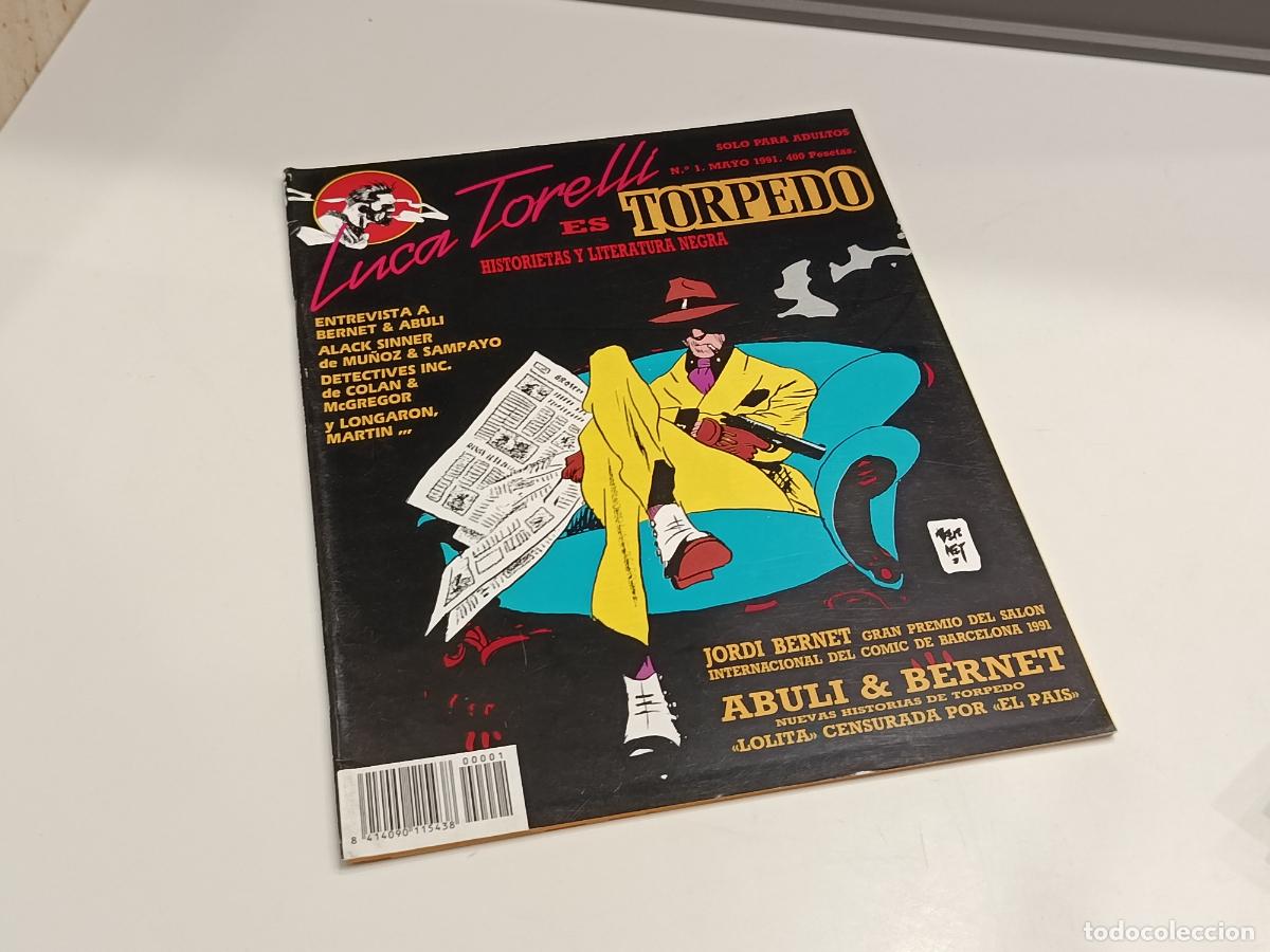 C&oacute;mics: LUCA TORELLI ES TORPEDO - EDICIONES MAKOKI 1991 - 4 NUMEROS OBRA COMPLETA - Foto 15