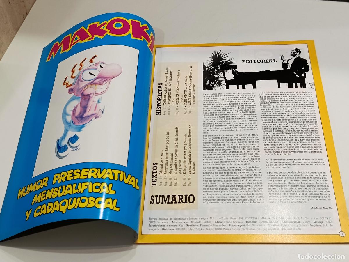 C&oacute;mics: LUCA TORELLI ES TORPEDO - EDICIONES MAKOKI 1991 - 4 NUMEROS OBRA COMPLETA - Foto 17