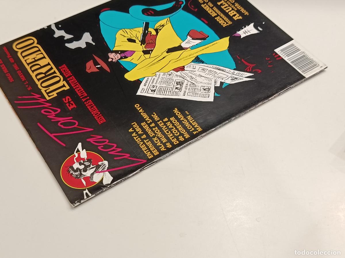 C&oacute;mics: LUCA TORELLI ES TORPEDO - EDICIONES MAKOKI 1991 - 4 NUMEROS OBRA COMPLETA - Foto 16